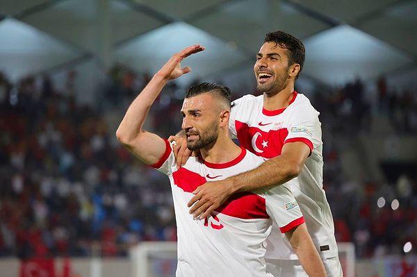 A Milli Futbol Takımı, karşılaşmayı Hakan Çalhanoğlu ve Serdar Dursun'un golleriyle 2-0 kazandı.