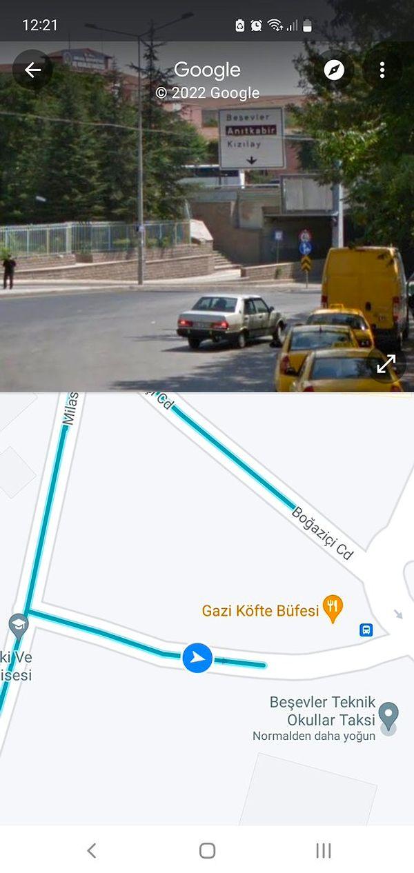 O olay, Ankara'da Çankaya Beşevler semti Gazeteci Yazar Muammer Yaşar Bostancı Caddesi'nde yaşandı.