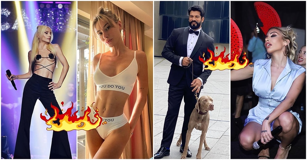 Hafta Boyunca Yaptıkları Sıcak Paylaşımlarla Ülke Genelinde Havaların Isınmasına Sebep Olan Ünlüler