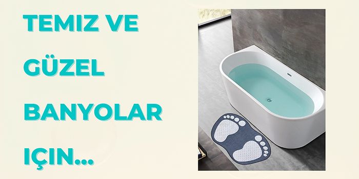 Banyonuzu Temiz Tutarken Havasını da Güzelleştirecek Banyo Paspasları