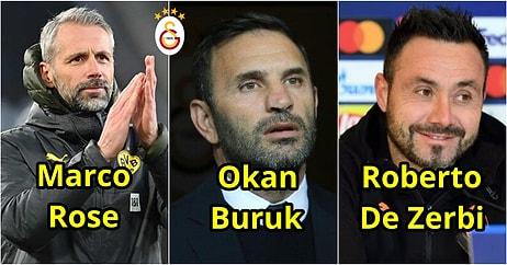 Marco Rose, Okan Buruk, Roberto De Zerbi! Galatasaray'ın Yeni Teknik Direktörü Sizce Kim Olmalı?