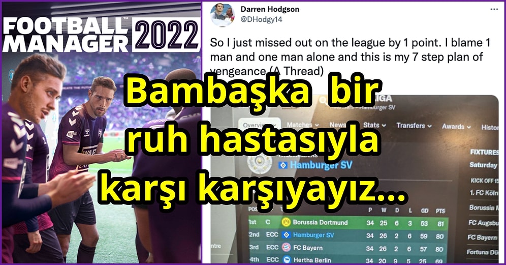 Football Manager'da Kiralık Gönderdiği Oyuncusu Yüzünden Şampiyonluktan Olan Adamın Aldığı Manyakça İntikam