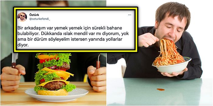 Hayatta En Büyük Zevki Yemek Yemek Olup Yemek İçin Yaşayanlar Sosyal Medyayı Yorumlarıyla Kasıp Kavurdu