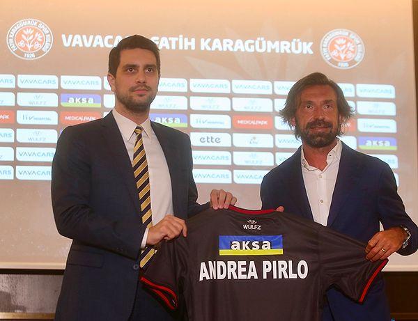 Andrea Pirlo ile bir yıllığına sözleşme yapan Fatih Karagümrük Spor Klübü geçtiğimiz gün yeni teknik direktörünü Twitter hesabından İtalyanca "Hoş geldin" diyerek karşıladı.