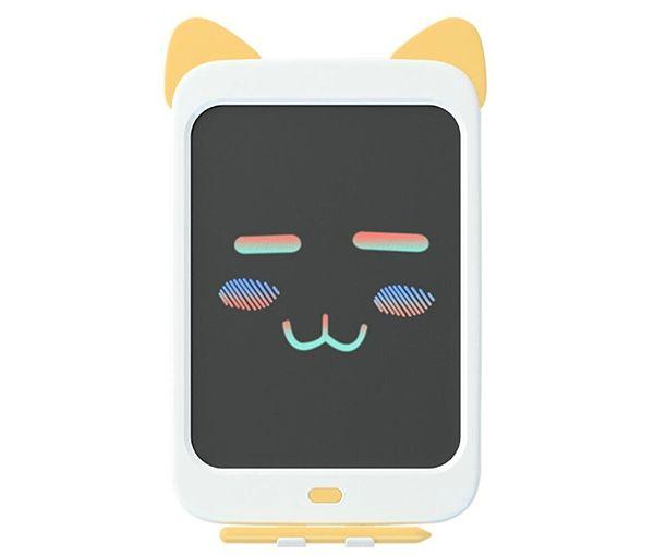 4. Sarı kedi lcd ekran dijital çizim tableti.