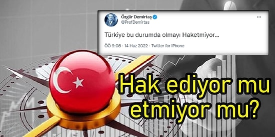 Özgür Demirtaş, 'Türkiye Bu Durumda Olmayı Hak Etmiyor' Dedi: Tartışma Başladı!