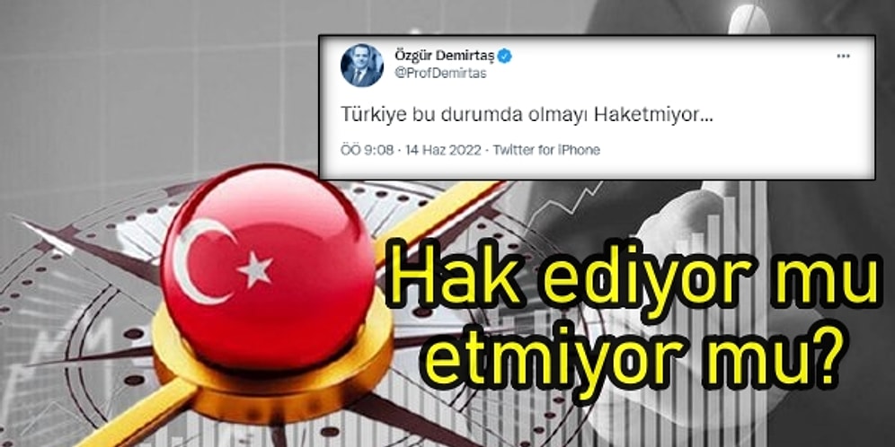 Özgür Demirtaş, 'Türkiye Bu Durumda Olmayı Hak Etmiyor' Dedi: Tartışma Başladı!