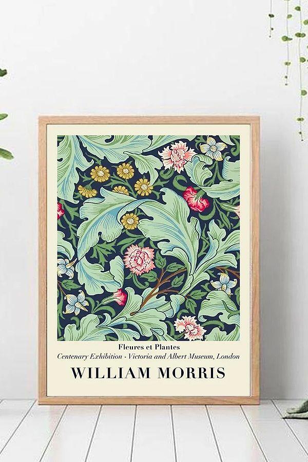 8. William Morris - Çerçevesiz Poster