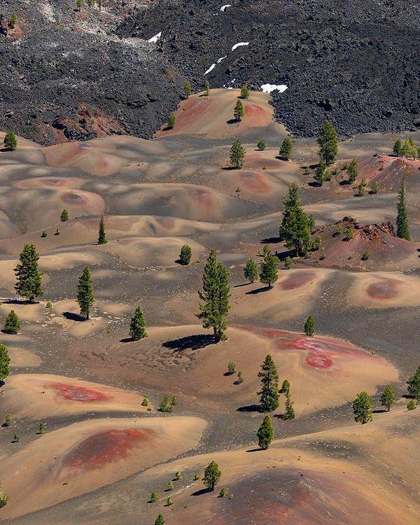 3. Lassen Volkanik Ulusal Parkı - Kaliforniya: