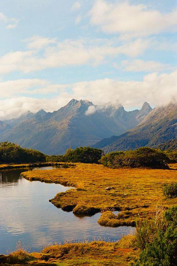 15. Fiordland Dağları - Yeni Zelanda:
