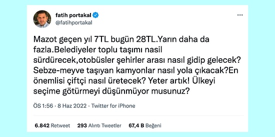 Akaryakıt Zamları, Alınamayan Randevular... Alnı Olsa da Öpsem Dedirten Haftanın Aşırı Haklı 15 Tweeti