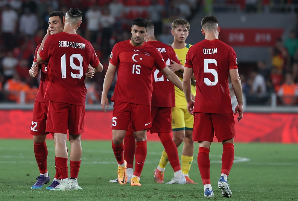 A Milli Futbol Takımı, Litvanya'yı 2-0 Mağlup Etti