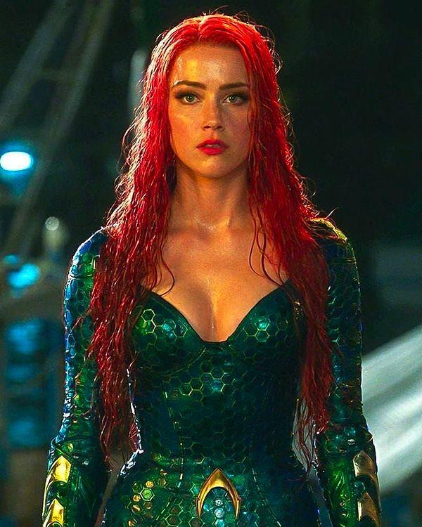 Ardından gözler Amber Heard'ün oynadığı Aquaman serisinin yeni filmine çevrildi.