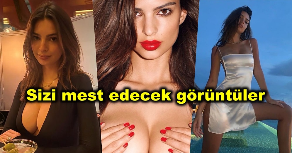 Ünlü Model Emily Ratajkowski'nin Çıplaklık Konusunda Sınırları Zorlayan Instagram Fotoğrafları