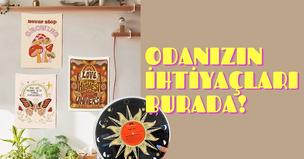 Gençleri Buraya Alalım! Odanızın Havasını Değiştirecek En Güzel Genç Odası Dekorasyon Ürünleri