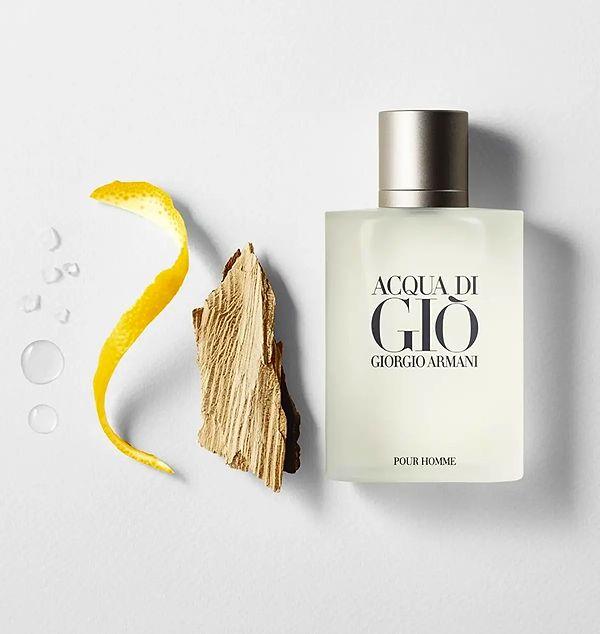 12. Özgürlüğüne düşkün babaları yansıtan parfüm: Giorgio Armani Acqua Di Gio Edt