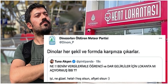 İBB'nin Kent Lokantaları Hakkında Konuşan PintiPanda'ya Jahrein'in Parodi Partisinden "Dino" Çıkışı