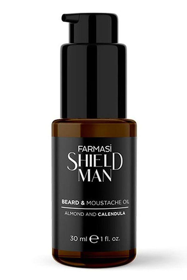 9. Farmasi shield sakal bıyık bakım yağı.
