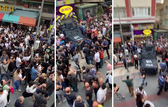 Taciz İddiası Ortalığı Karıştırdı! Yabancı Uyruklu Şahsı Linçten Polis Kurtardı