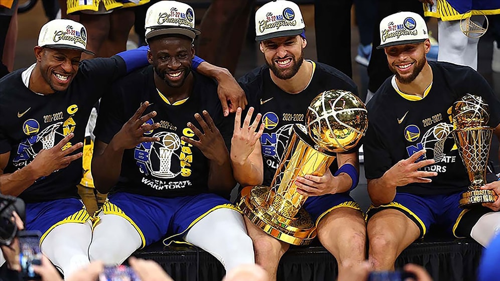 Tarihe Geçtiler! NBA'de 2021-2022 Sezonunun Şampiyonu Golden State Warriors