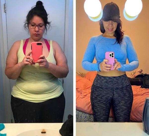 11. "Yaklaşık 20 lb daha vermeyi ve alt vücudumu geliştirmeyi planlıyorum."