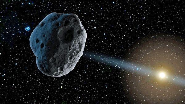 2. Dünyayı bir çırpıda yok edecek güçte olan bir başka şey ise 20 yıl kadar sonra Dünya'nın yakınından geçecek olan Kaos Tanrısı adlı asteroit.