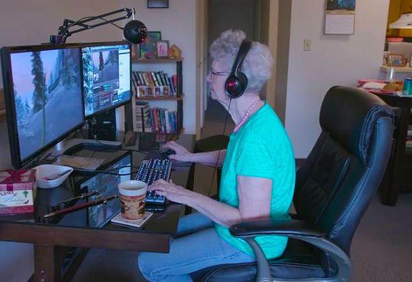 Skyrim Büyükanne de tüm oyun dünyası gibi yeni The Elder Scrolls oyunu için oldukça heyecanlı.