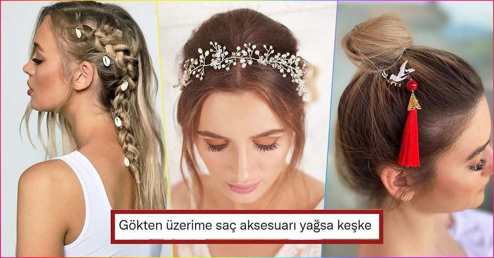 Saçınıza Eğlence Katacak "Gerçekten Gerek Var mı?" Diyeceğiniz 17 Saç Aksesuarı