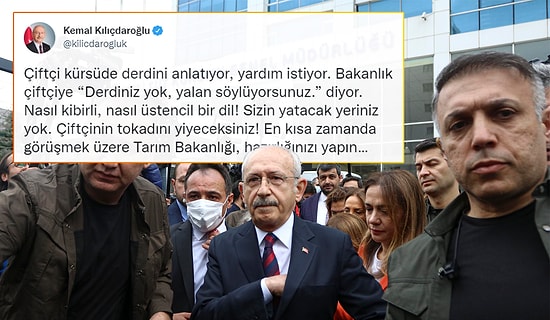 Kılıçdaroğlu'nun Yeni Hedefi Tarım Bakanlığı: 'Hazırlığınızı Yapın'