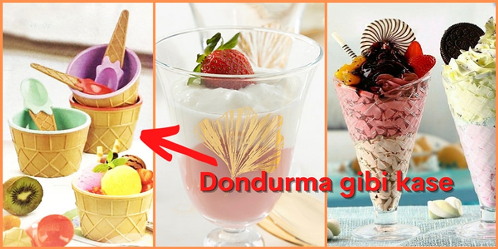 Sunumlarınızın Vazgeçilmezi Olacak En Güzel Dondurma Kaseleri