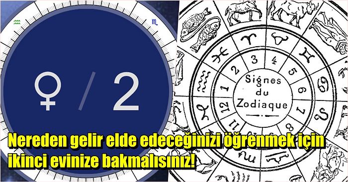 Astrolojide Kişinin Finansal Kaynaklarını Gösteren İkinci Ev Konuları Nelerdir?