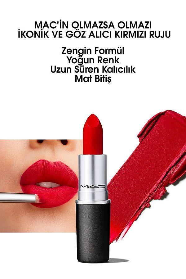 3. Mac Retro Matte Lipstick Ruby Woo