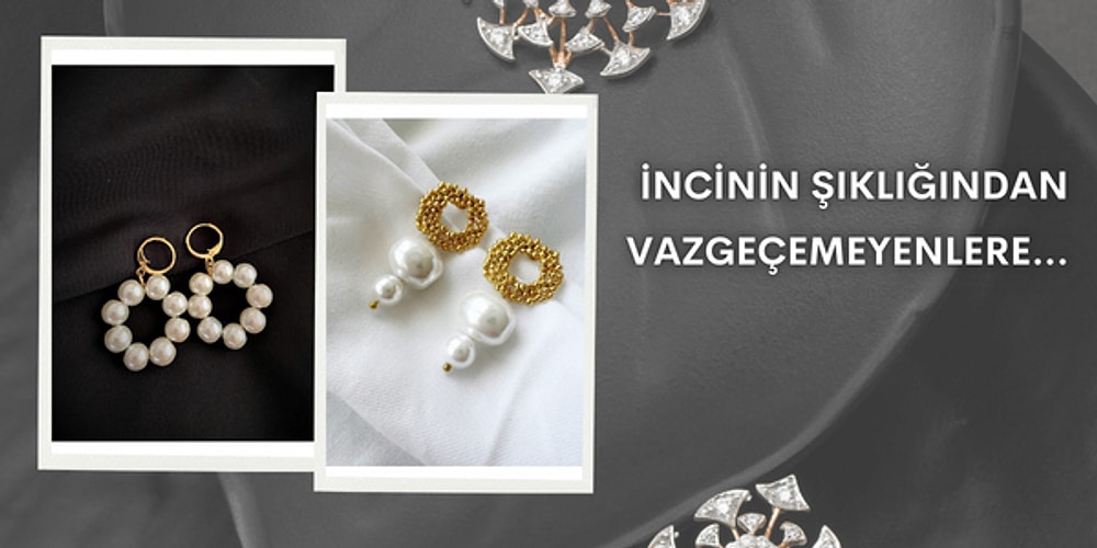 Asaletiyle Kendine Hayran Bırakacak En Zarif İnci Küpe Modelleri