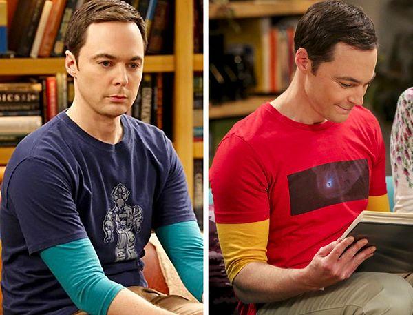 1. Sheldon'ın tişört renklerinin duygularına göre değiştiğini biliyor muydunuz?