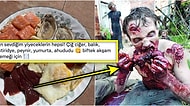 Bütün Hayvanların Etini Çiğ Çiğ ve Büyük İştahla Yediğini Paylaşan Kadın Sosyal Medyanın Gündemine Oturdu