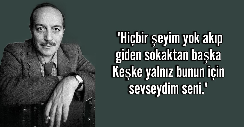 Kalemi ile İçimizdeki Bam Teline Dokunan Cemal Süreya'nın Mutlaka Okunması Gereken 15 Şiiri