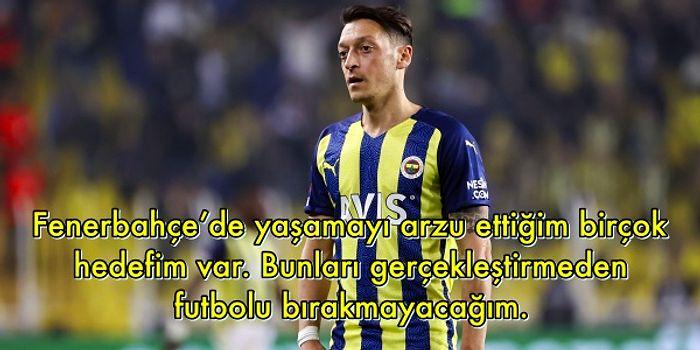 Fenerbahçe'de Uzun Süredir Kadro Dışı Olan Mesut Özil Sessizliğini Bozdu: ''Ben Tatil Yapmaya Gelmedim''