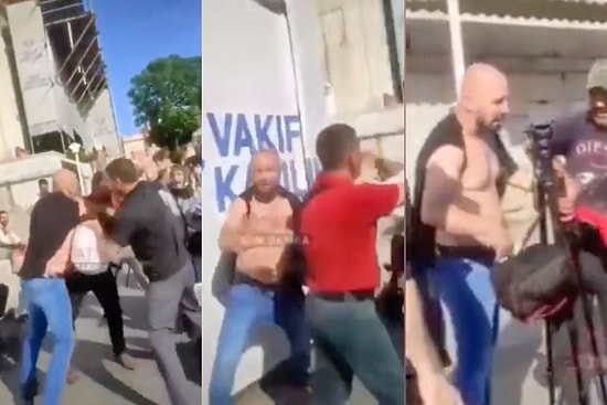 Ahsen TV Muhabiri Röportaj Yaptığı Esnada Saldırıya Uğradı