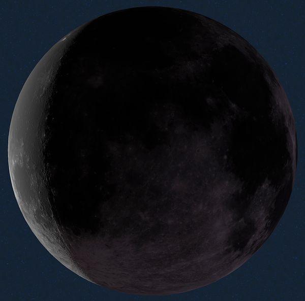 Bugün Ay hangi evresinde? Bugün güzel Ay'ımızın sol tarafı hafif aydınlık ve hilal yavaş yavaş azalıyor.