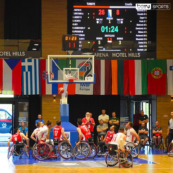 Bosna Hersek'te düzenlenen Avrupa B Ligi Şampiyonası'nın finalinde Tekerlekli Sandalye Basketbol A Milli Takımı, Letonya ile karşı karşıya geldi.