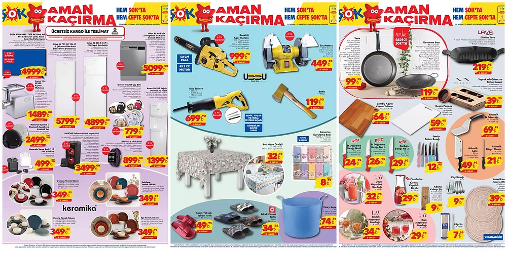 29 Haziran - 2 Temmuz ŞOK Bu Hafta Kataloğu