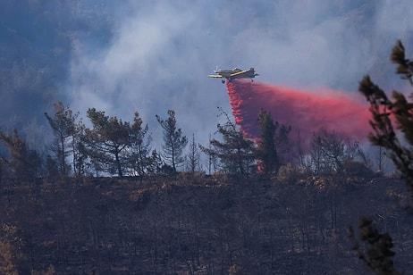 Marmaris’te Orman Yangını Devam Ediyor: Bir Sabotajcı Tespit Edildi