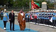 Suudi Prens Selman'ın Türkiye Ziyaretinde 'Selamun Aleyküm' Şeklindeki Selamına Askerlerden Cılız Cevap