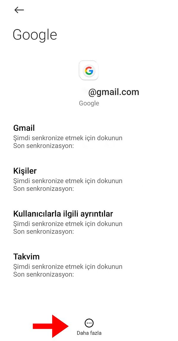 Açılan sayfada yer alan "Daha Fazla" seçeneğine tıklıyoruz ve "Hesabı Kaldır" seçeneğini seçiyoruz ardından Gmail hesap kapatma işlemini tamamlanmış oluyor.