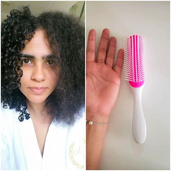 15. Saçları eşit parçalara ayıran bu fırça aslında saçlarınızı gerçek görünümüne kavuşturmayı vadediyor.