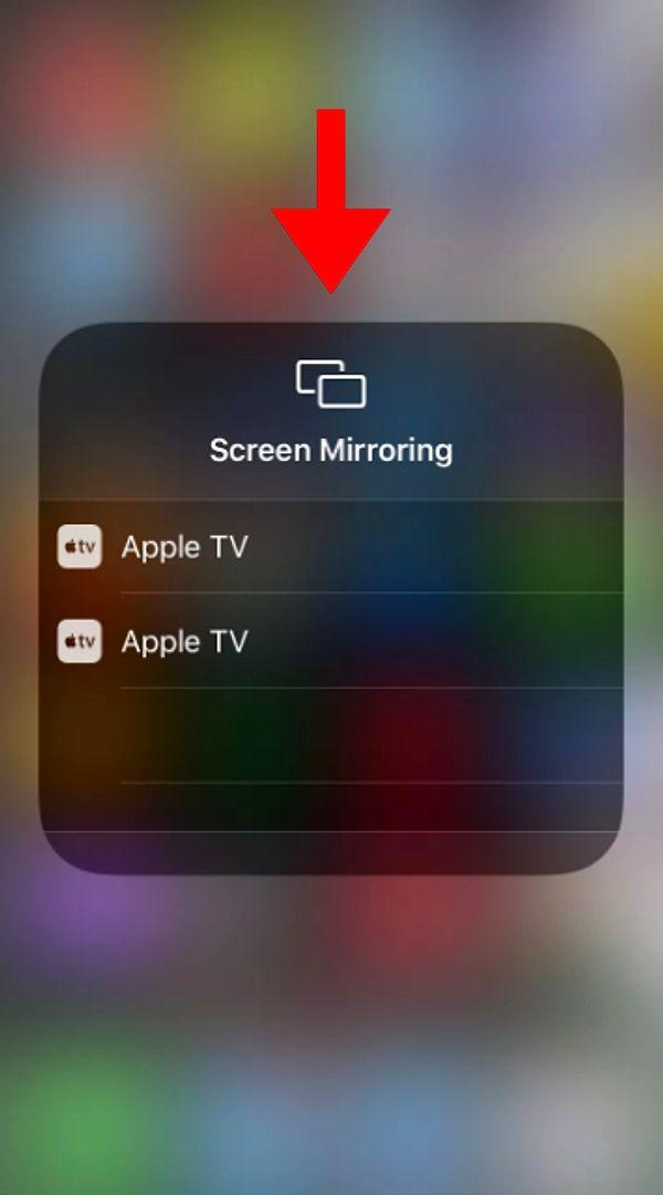 Ardından telefonunuzun AirPlay özelliğini açmanız ve bağlanabileceğiniz cihazlar listesinde TV'nizi bulmanız  yeterli olacaktır.