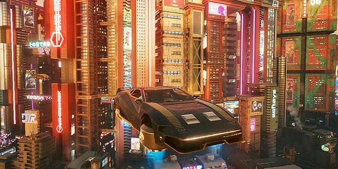 Night City Sakinlerine Müjde: Cyberpunk 2077'de Uçan Arabalar ile Gezebilirsiniz!