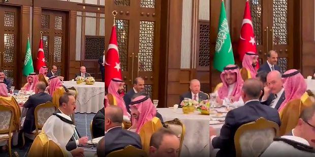 Suudi Prensi Selman'ın Şerefine Verilen Yemekte Arapça 'Bu Suudi Üstündür' Sözlü Şarkı Çaldığı İddia Edildi