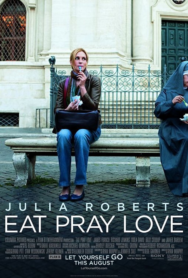 Eat, Pray, Love (IMDb score: 5.8/10)