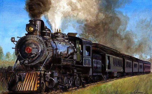 6. Buharlı Trenin İcadı - 1814
